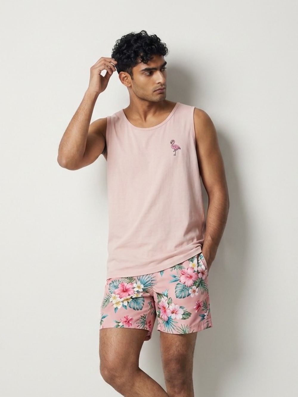 🦩 Vintage F21 Flamingo Tank